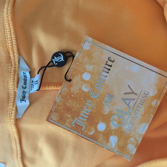 NEW Juicy Couture X Olay Limited Edition Velour Track Pants - Picture 5 of 6